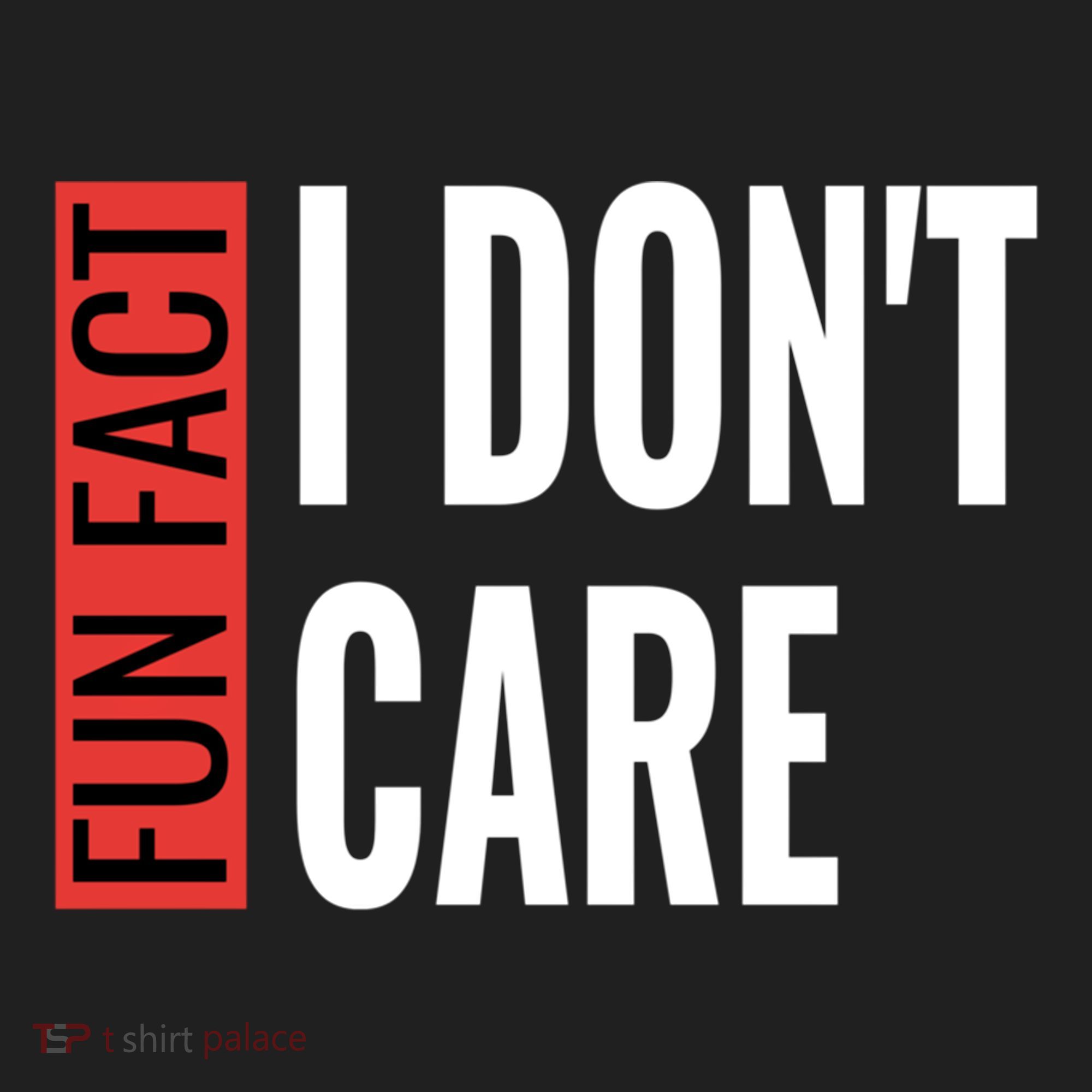 Fun Fact I Don't Care Sarcastic Saying Humorous Great Gift Hat
