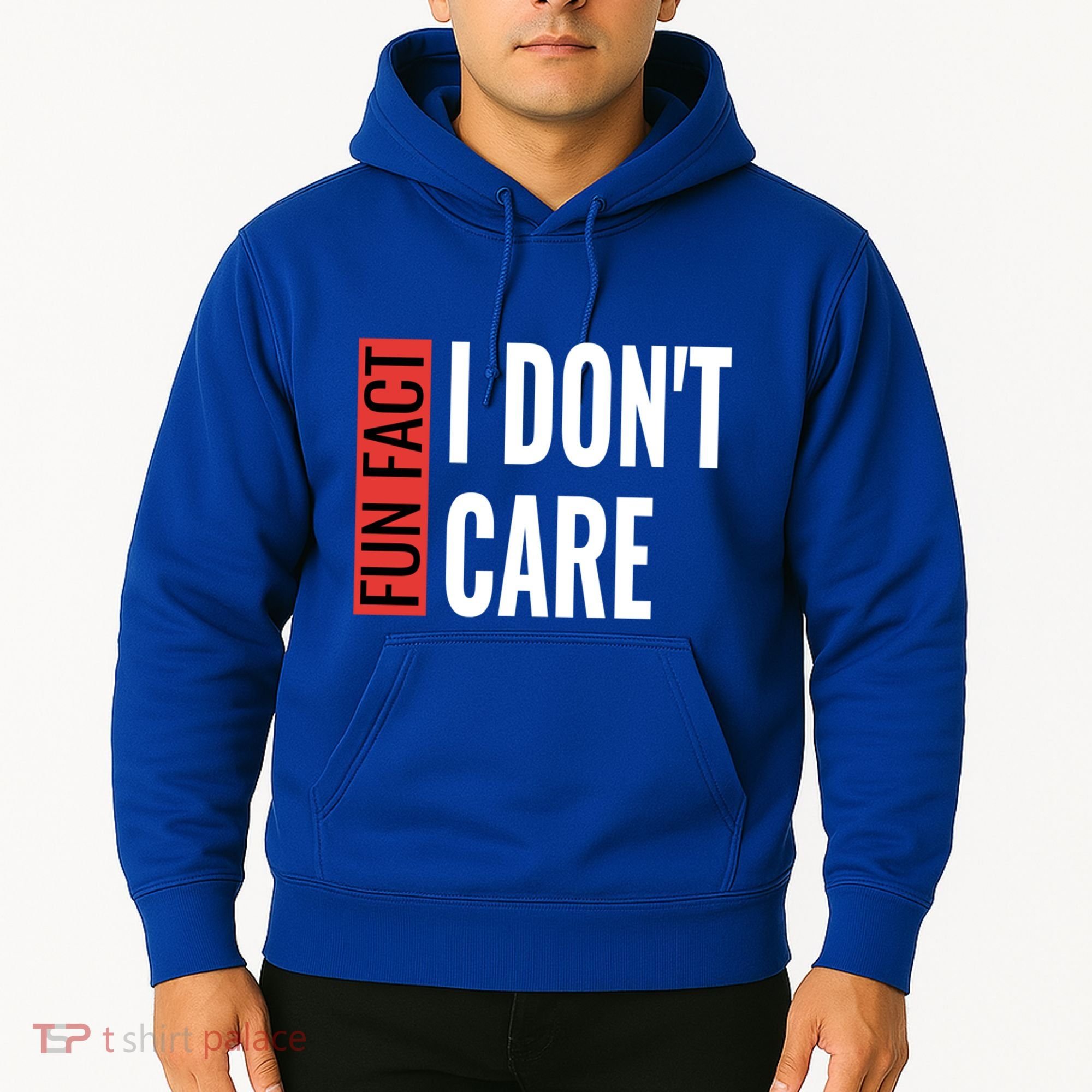 Fun Fact I Don't Care Sarcastic Saying Humorous Great Gift Hoodie