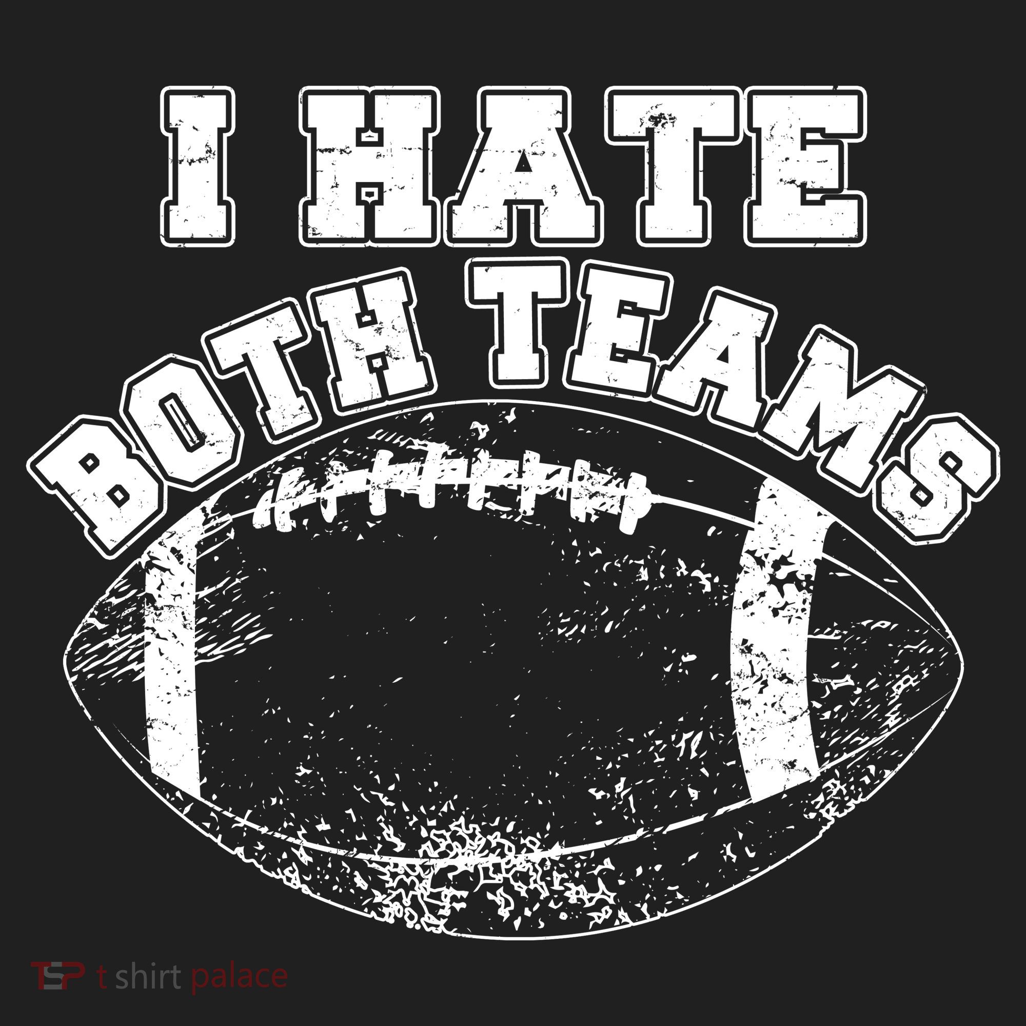 Funny Football I Hate Both Teams Beanie
