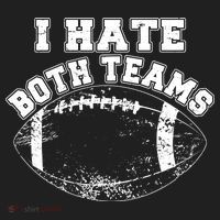 Funny Football I Hate Both Teams Tumbler thumb 3