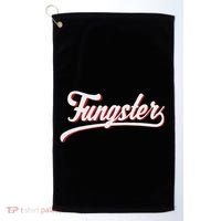 Fungster Funny Intermittent Fasting Lovers Keto Diet Fans Golf Towel thumb 0