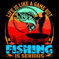 Funny Fishing Is Serious Coffee Mug thumb 5