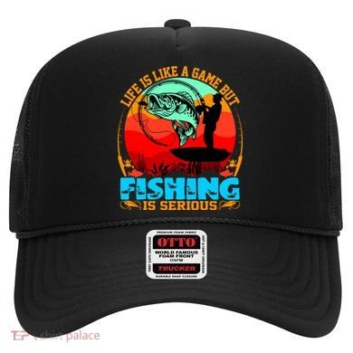 Funny Fishing Is Serious Hat