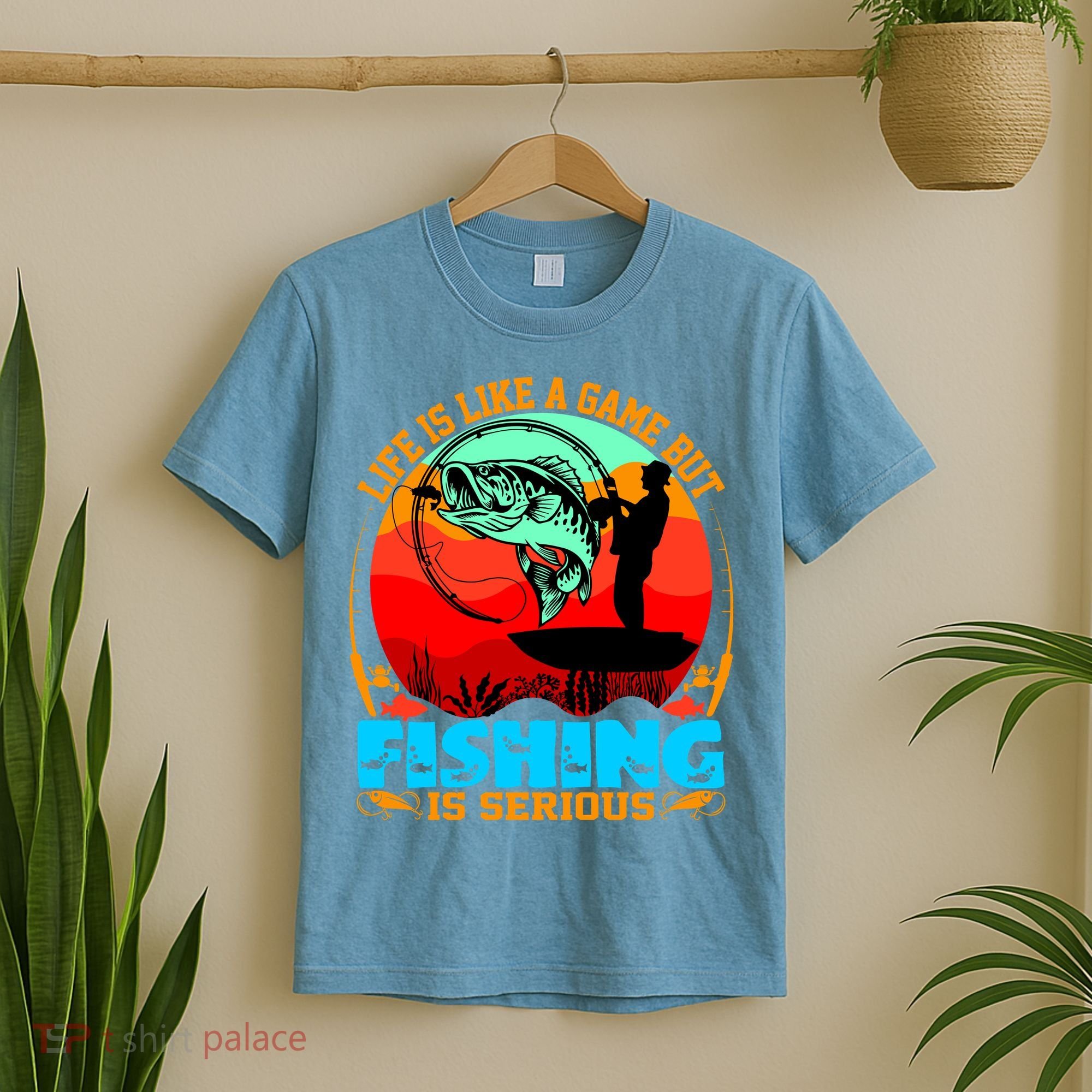 Funny Fishing Is Serious T-Shirt