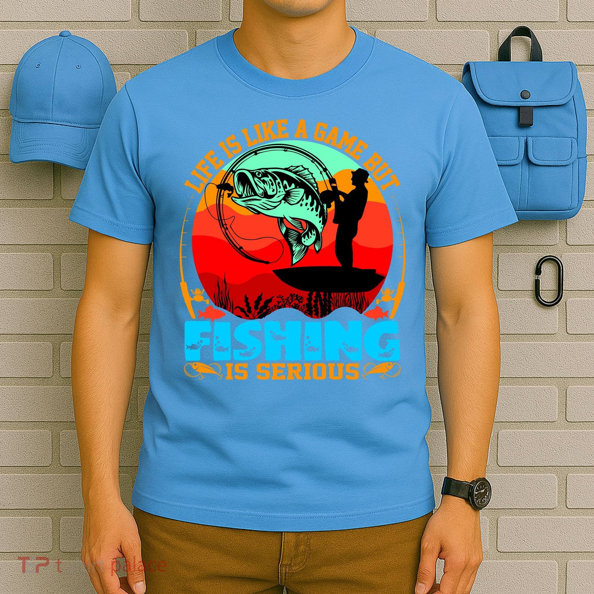 Funny Fishing Is Serious T-Shirt