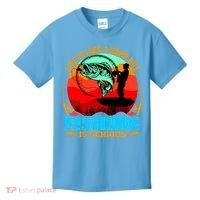 Funny Fishing Is Serious Kids T-Shirt thumb 0