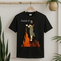 Funny Fuck It Witch Fuck It Witch On Fire T-Shirt thumb 2
