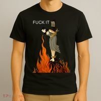 Funny Fuck It Witch Fuck It Witch On Fire T-Shirt thumb 3