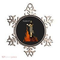 Funny Fuck It Witch Fuck It Witch On Fire Ornament thumb 0