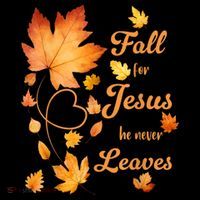 Fall For Jesus He Never Leave Beautiful Fall Leaves Backpack thumb 2