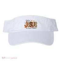 Fall For Jesus He Never Leaves Christian Thanksgiving Visor thumb 0