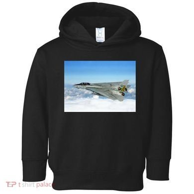 F14 Fighter Jet Toddler Hoodie