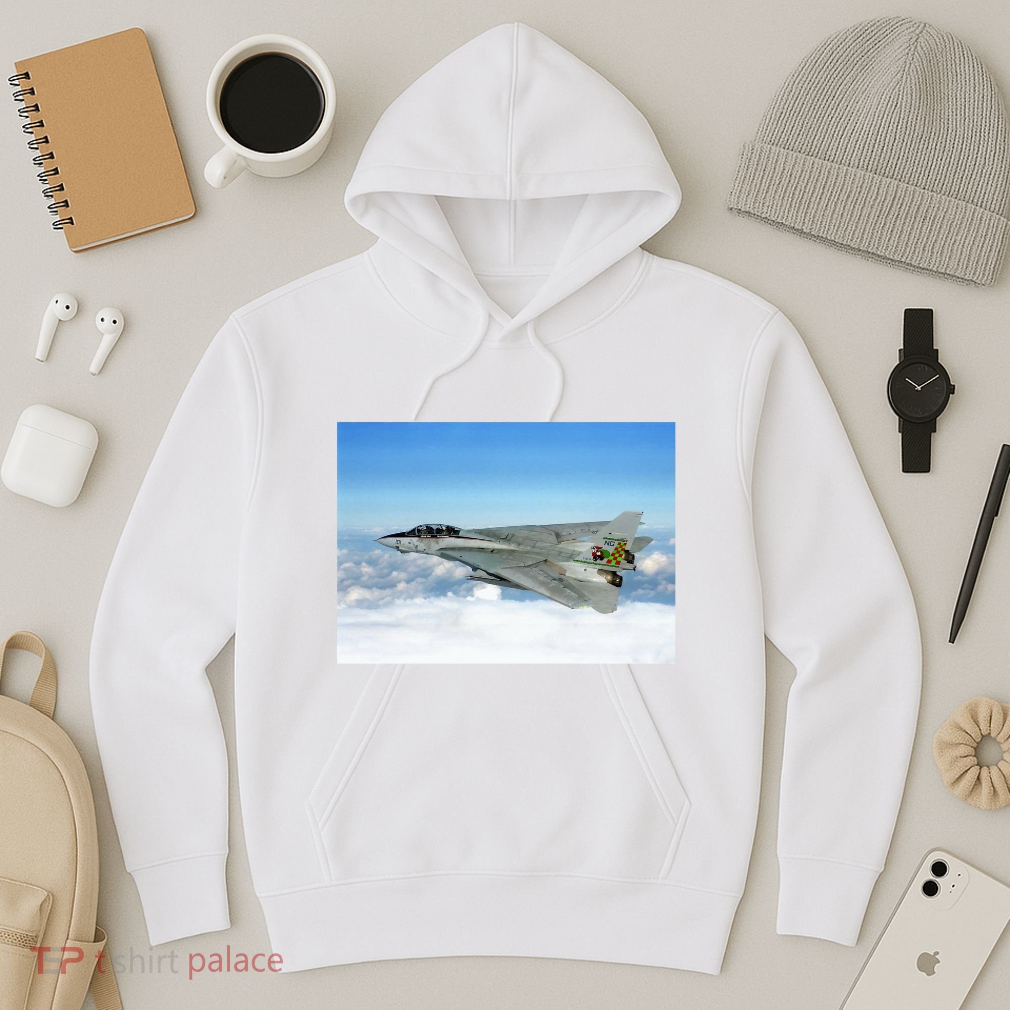 F14 Fighter Jet Hoodie