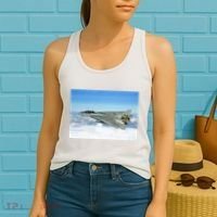 F14 Fighter Jet Women's Tank Top thumb 2