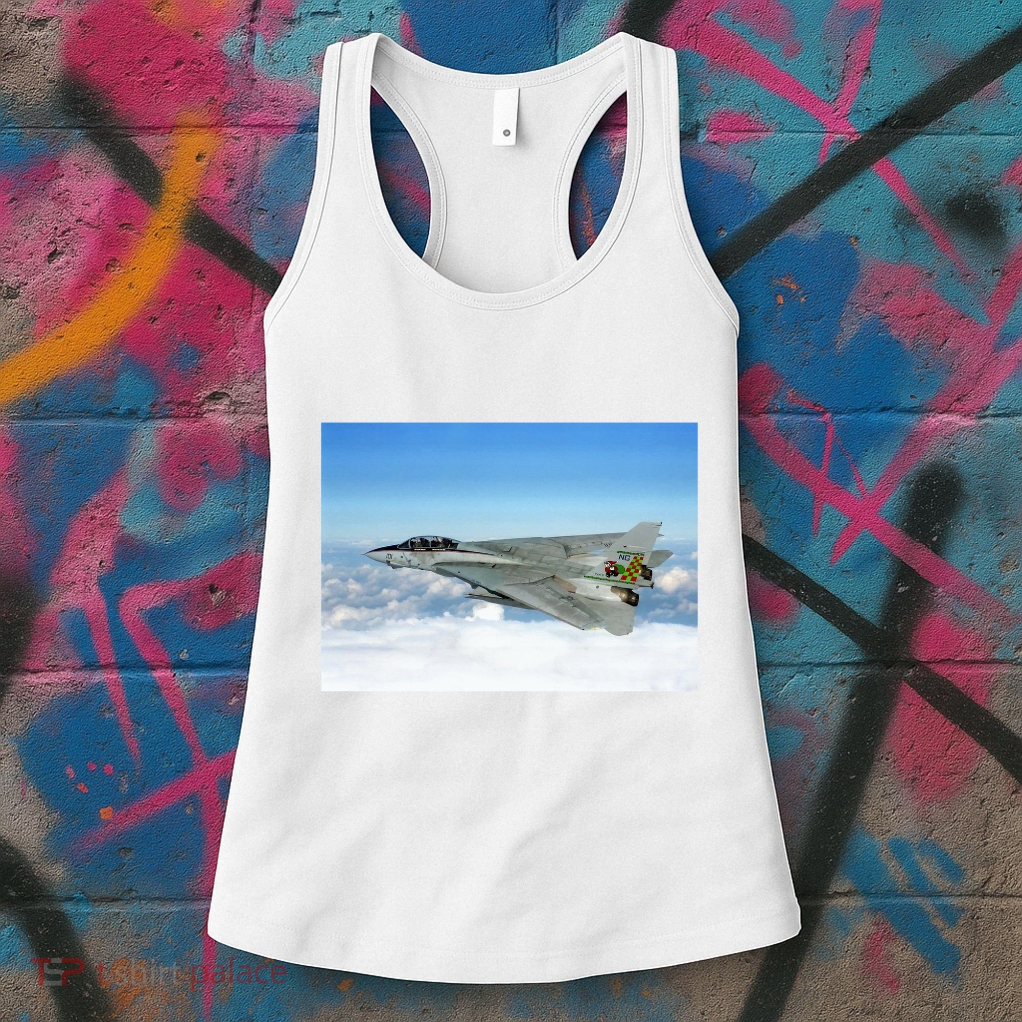 F14 Fighter Jet Women's Tank Top