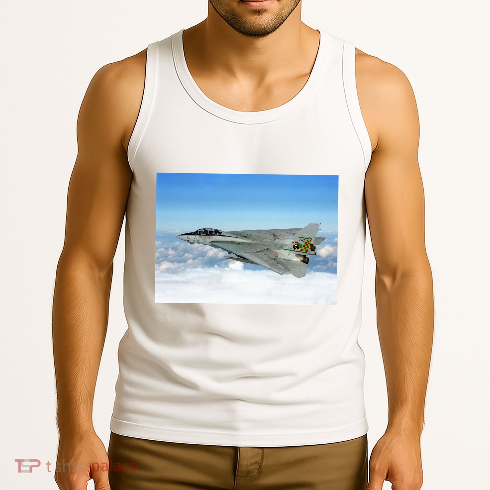 F14 Fighter Jet Tank Top