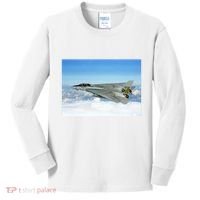 F14 Fighter Jet Kids Long Sleeve Shirt thumb 0