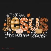 Fall For Jesus He Never Leaves Christian Thanksgiving Visor thumb 3
