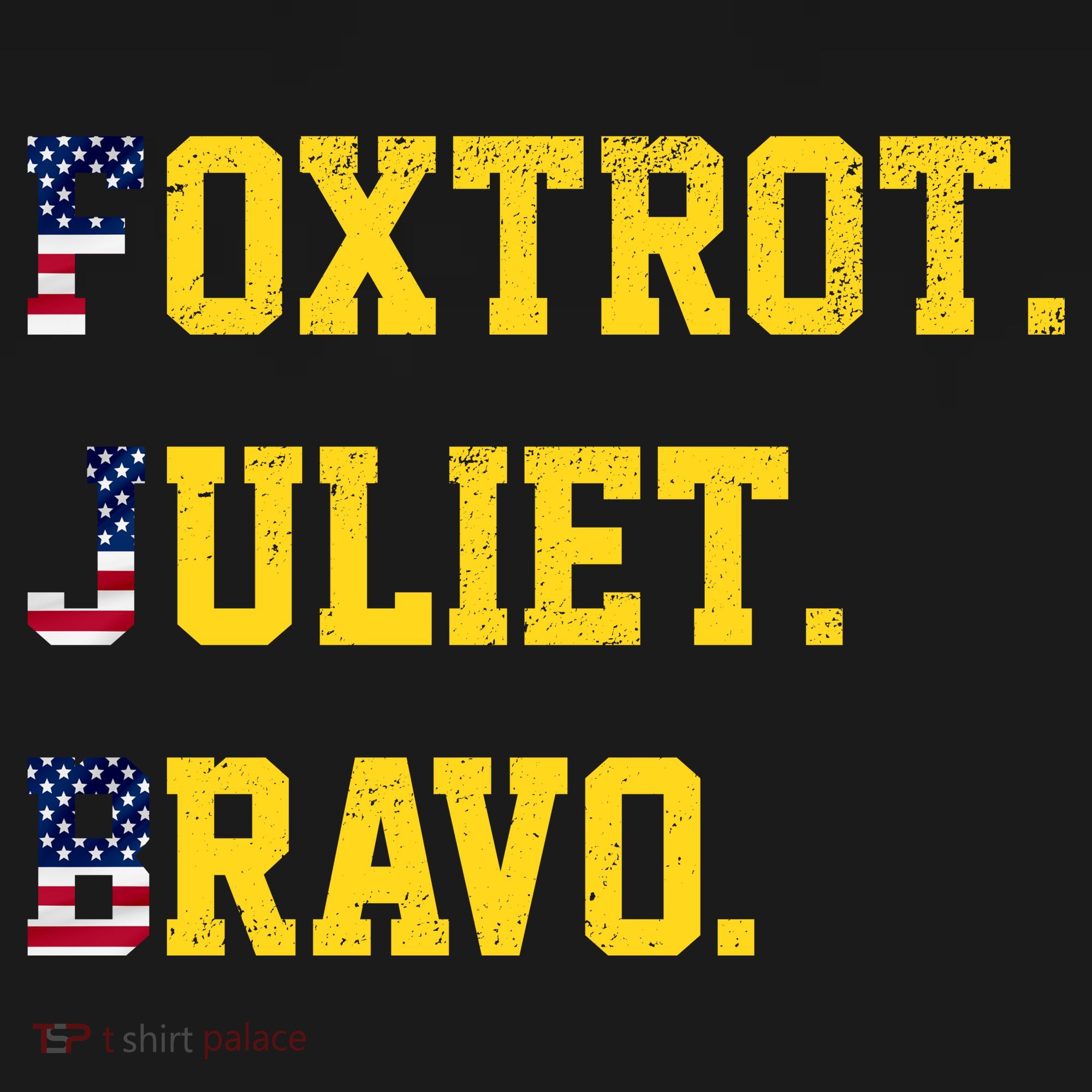 FJB Foxtrout Juliet Bravo USA Pro American America Tank Top