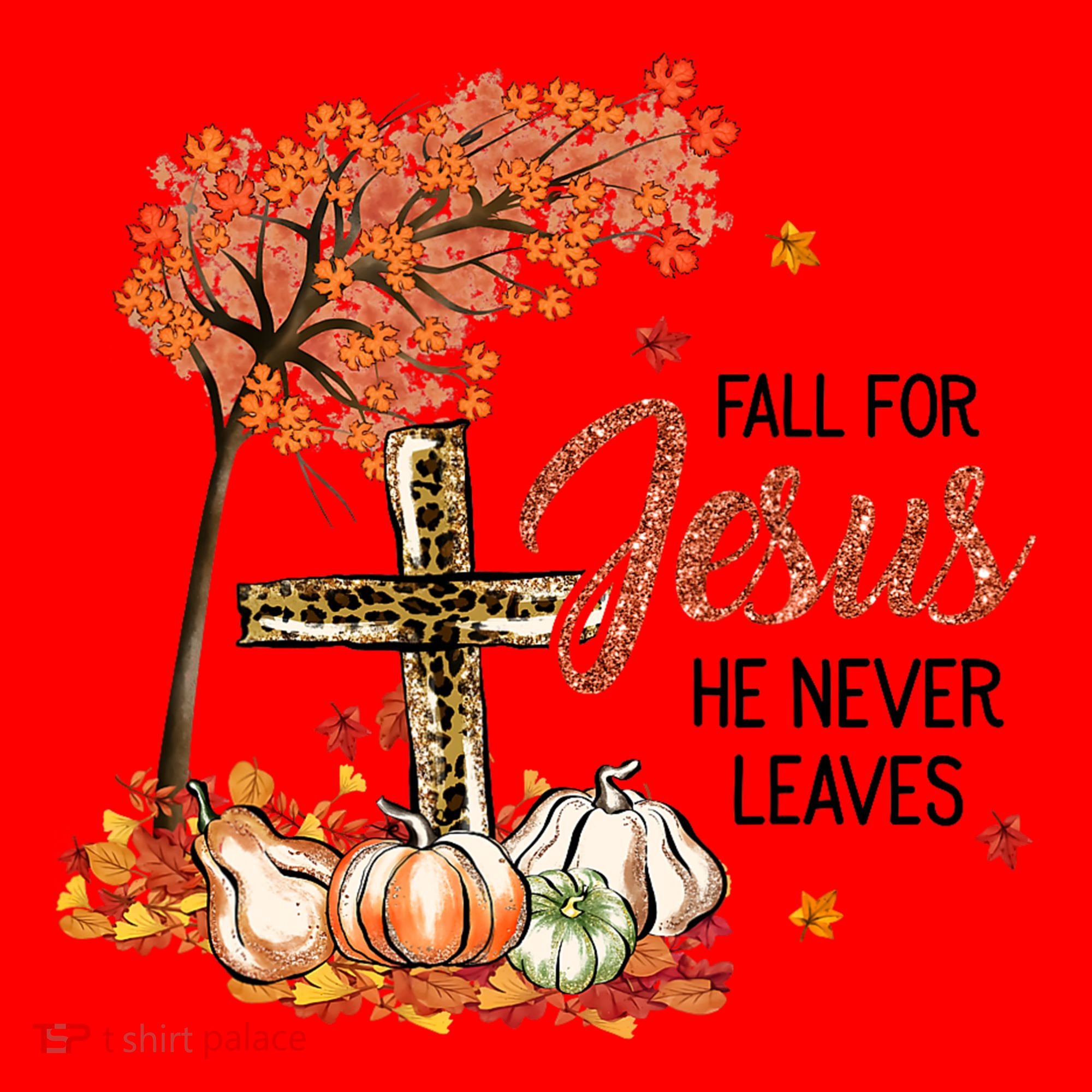 Fall For Jesus He Never Leaves Pumpkin Autumn Thanksgiving Santa Hat