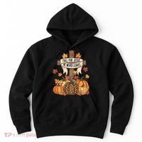 Fall For Jesus Thanksgiving Autumn Hoodie thumb 0