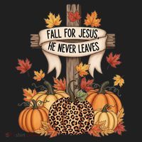 Fall For Jesus Thanksgiving Autumn Beanie thumb 2