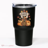 Fall For Jesus Thanksgiving Autumn Tumbler thumb 0