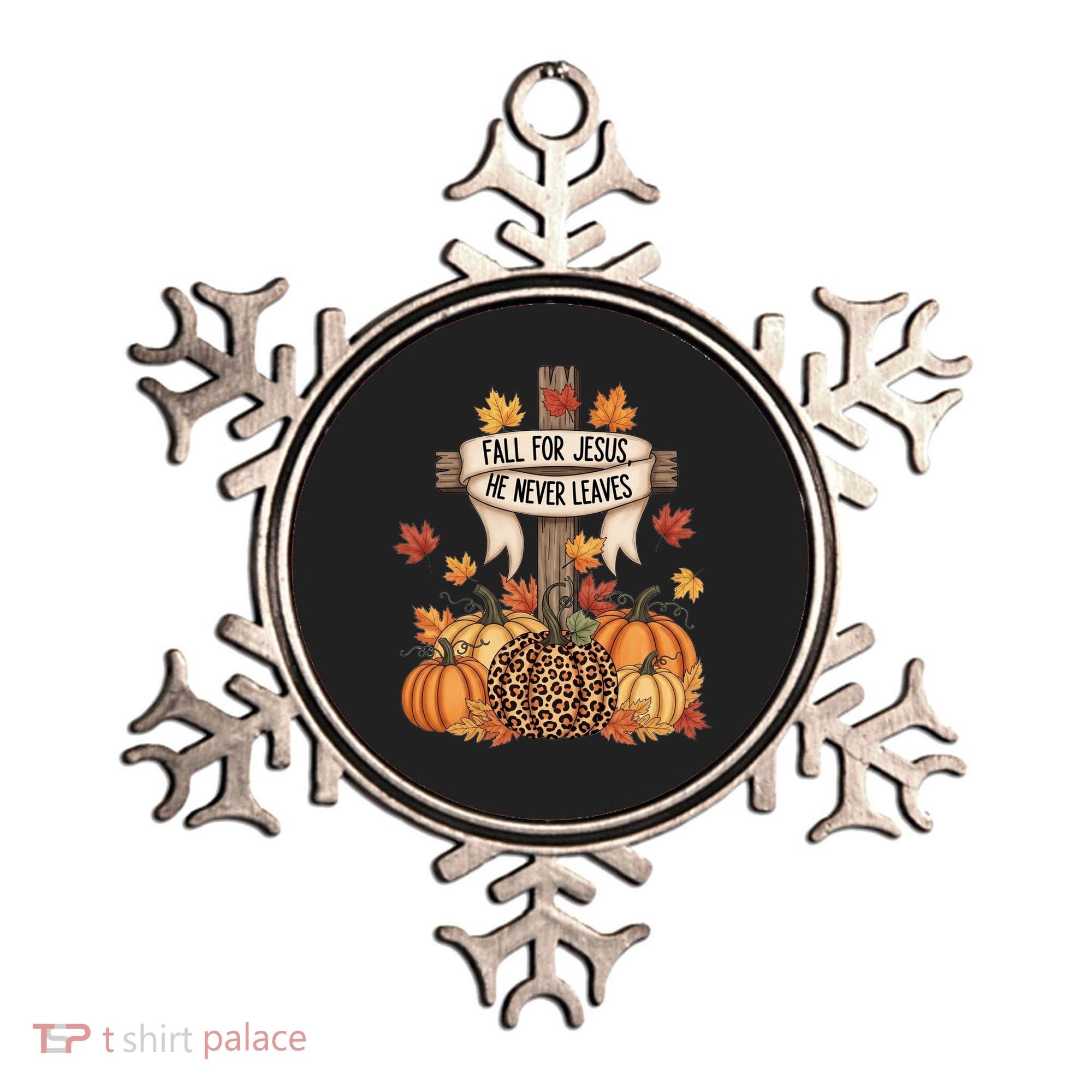 Fall For Jesus Thanksgiving Autumn Ornament
