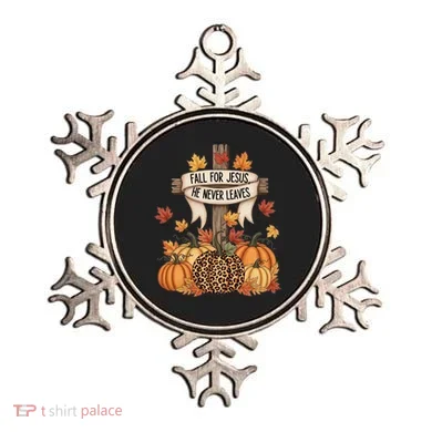 Fall For Jesus Thanksgiving Autumn Ornament