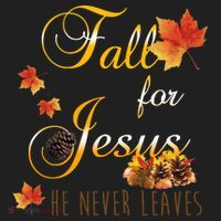 Fall For Jesus He Never Leaves Christian Autumn Season Hat thumb 2