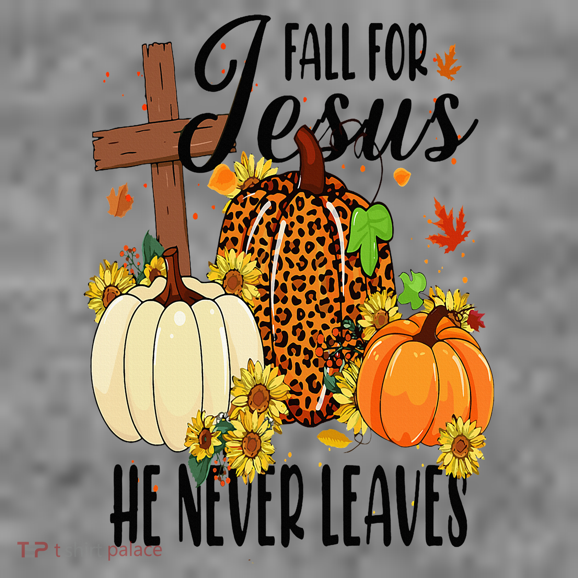 Fall For Jesus He Never Leaves Christian Autumn Thanksgiving  Toddler Hoodie