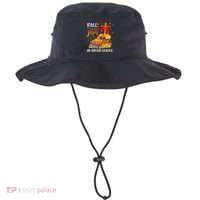 Fall For Jesus He Never Leaves Cross Jesus Christian Lover Bucket Hat thumb 0