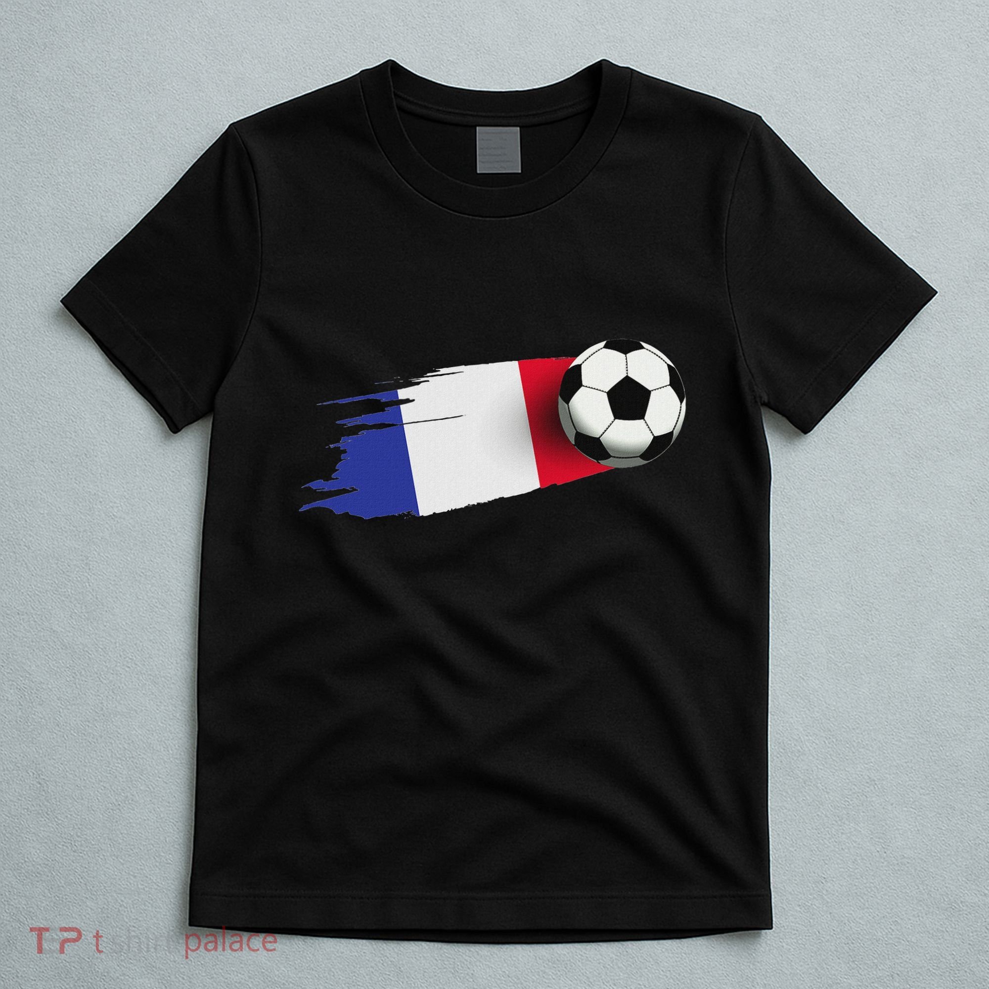 France Flag Jersey French Soccer Team French T-Shirt