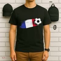 France Flag Jersey French Soccer Team French T-Shirt thumb 6