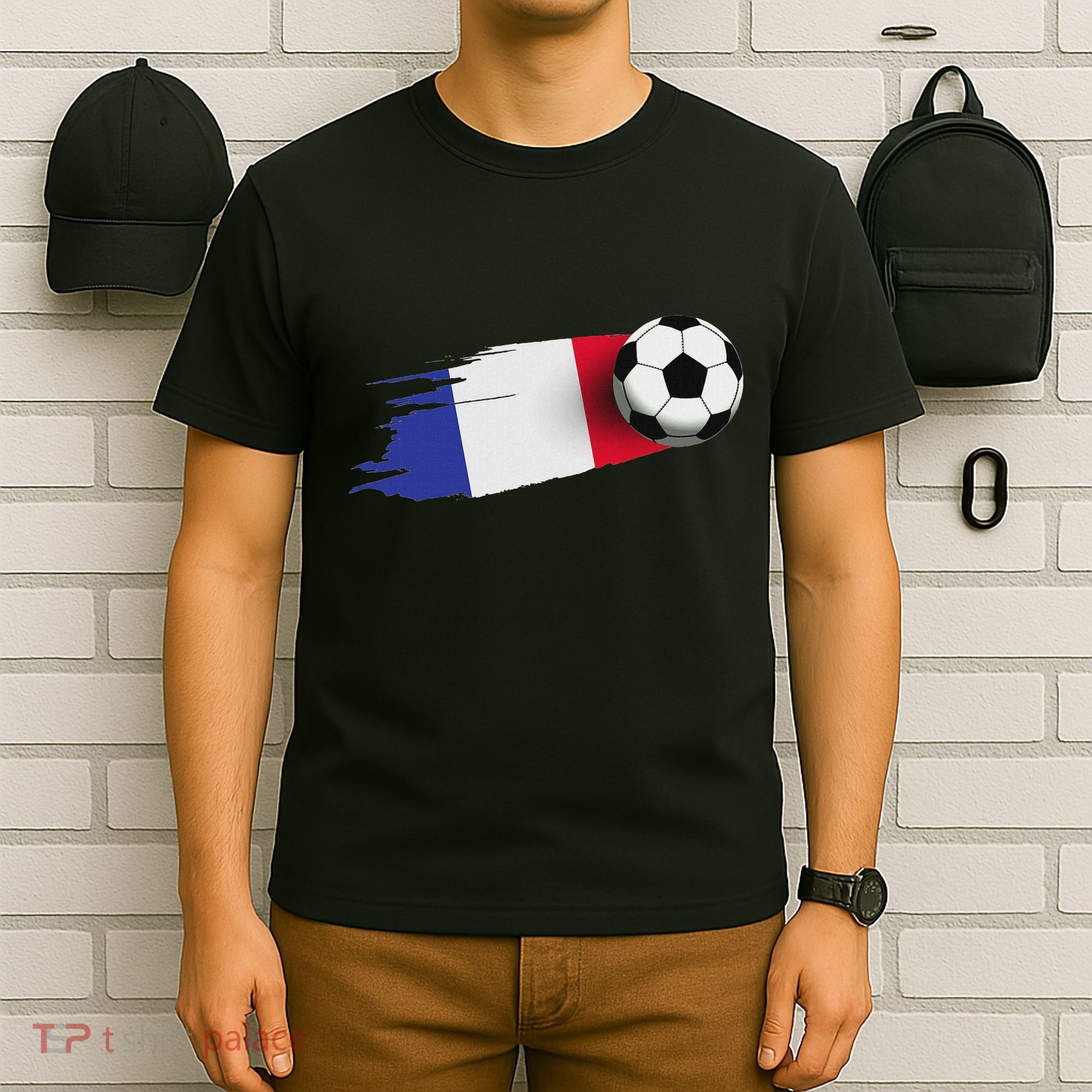 France Flag Jersey French Soccer Team French T-Shirt