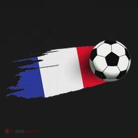 France Flag Jersey French Soccer Team French Women's Hoodie thumb 2
