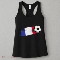 France Flag Jersey French Soccer Team French Women's Tank Top thumb 3
