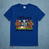 Fall For Jesus He Never Leaves Thanksgiving Family Matching Gift T-Shirt thumb 5