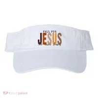 Fall For Jesus He Never Leaves Quote Visor thumb 0