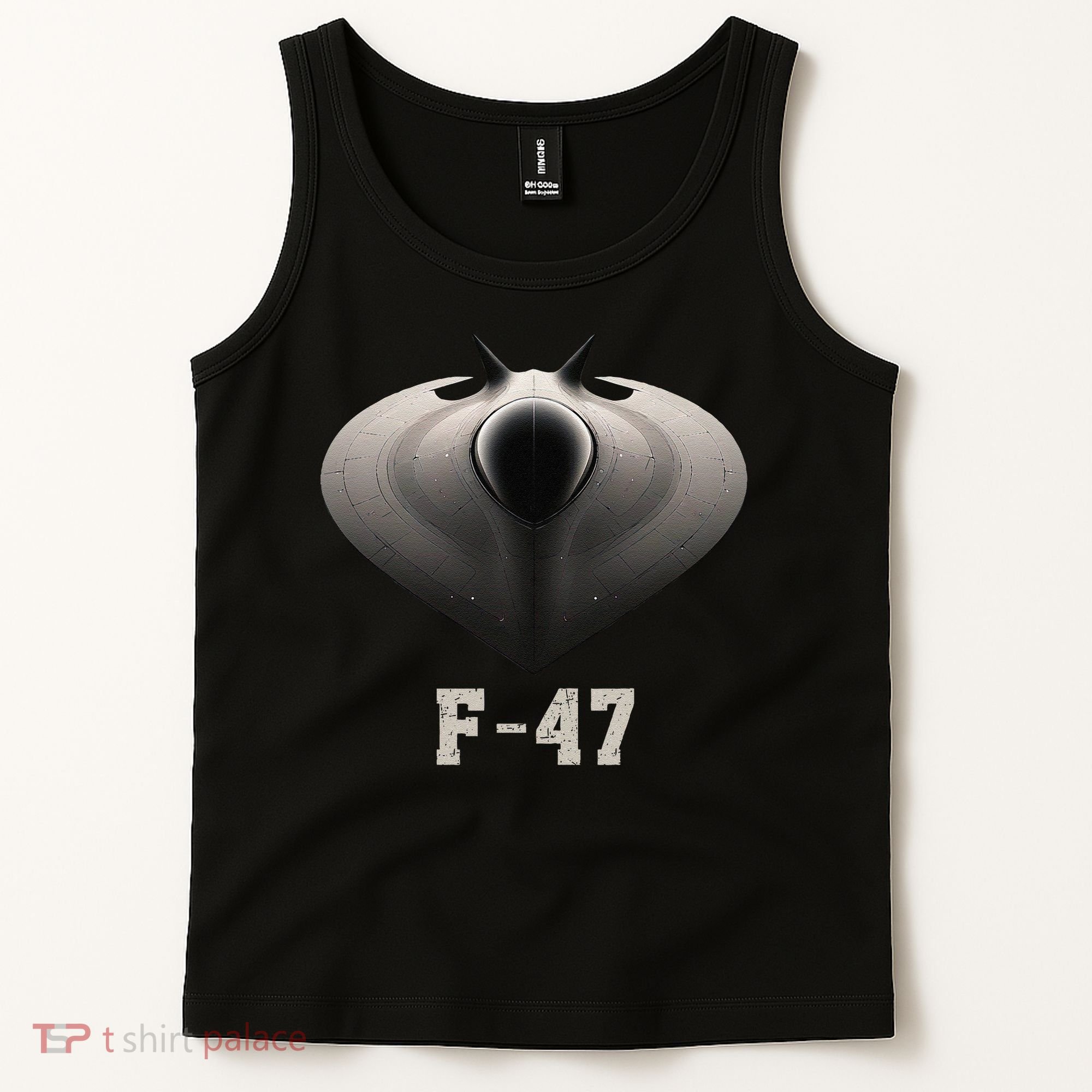 F47 Fighter Jet 6th Generation In Imagination Tank Top