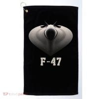 F47 Fighter Jet 6th Generation In Imagination Golf Towel thumb 0