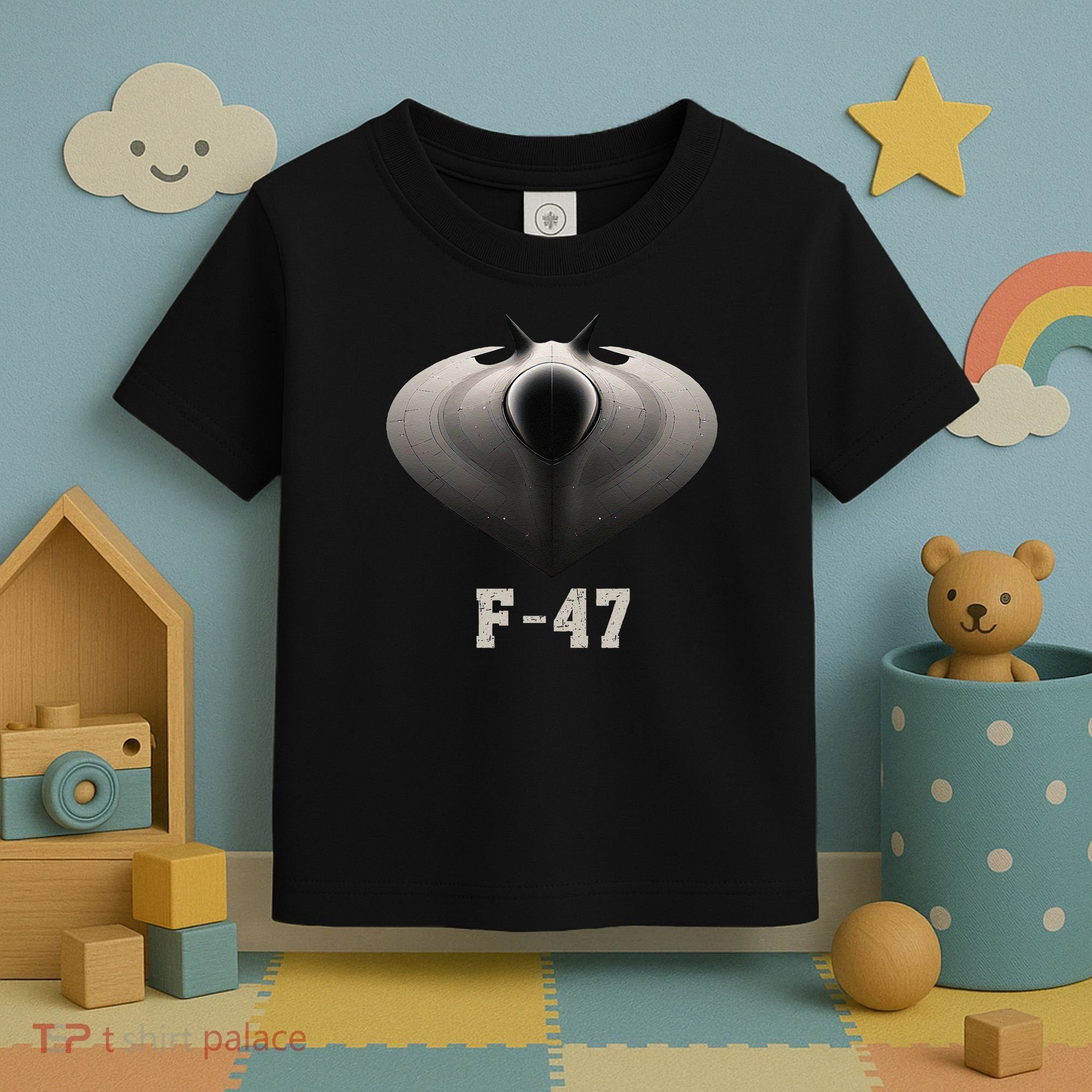 F47 Fighter Jet 6th Generation In Imagination Toddler T-Shirt