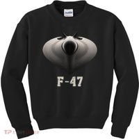 F47 Fighter Jet 6th Generation In Imagination Kids Sweatshirt thumb 0