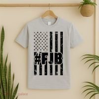 FJB F Joe Biden Vintage American Flag T-Shirt thumb 2