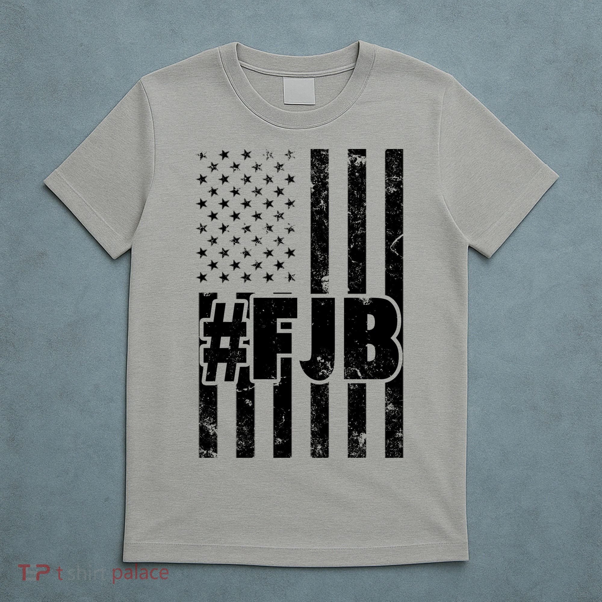 FJB F Joe Biden Vintage American Flag T-Shirt