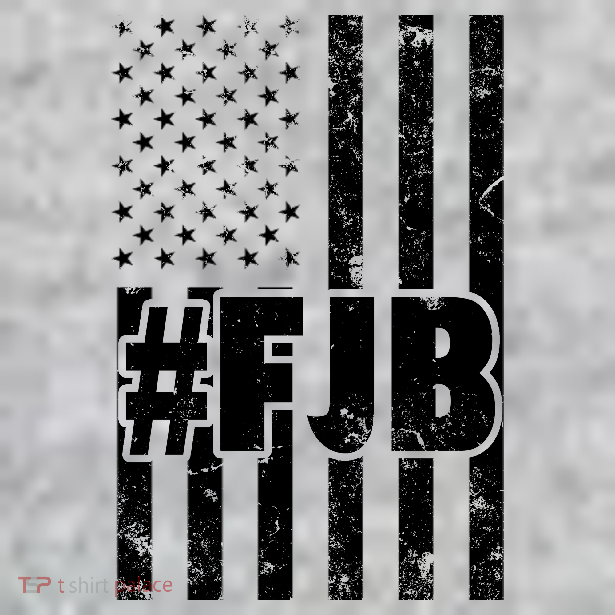 FJB F Joe Biden Vintage American Flag T-Shirt