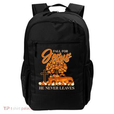 Fall For Jesus Ne Never Leaves Backpack