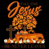 Fall For Jesus Ne Never Leaves Coffee Mug thumb 5