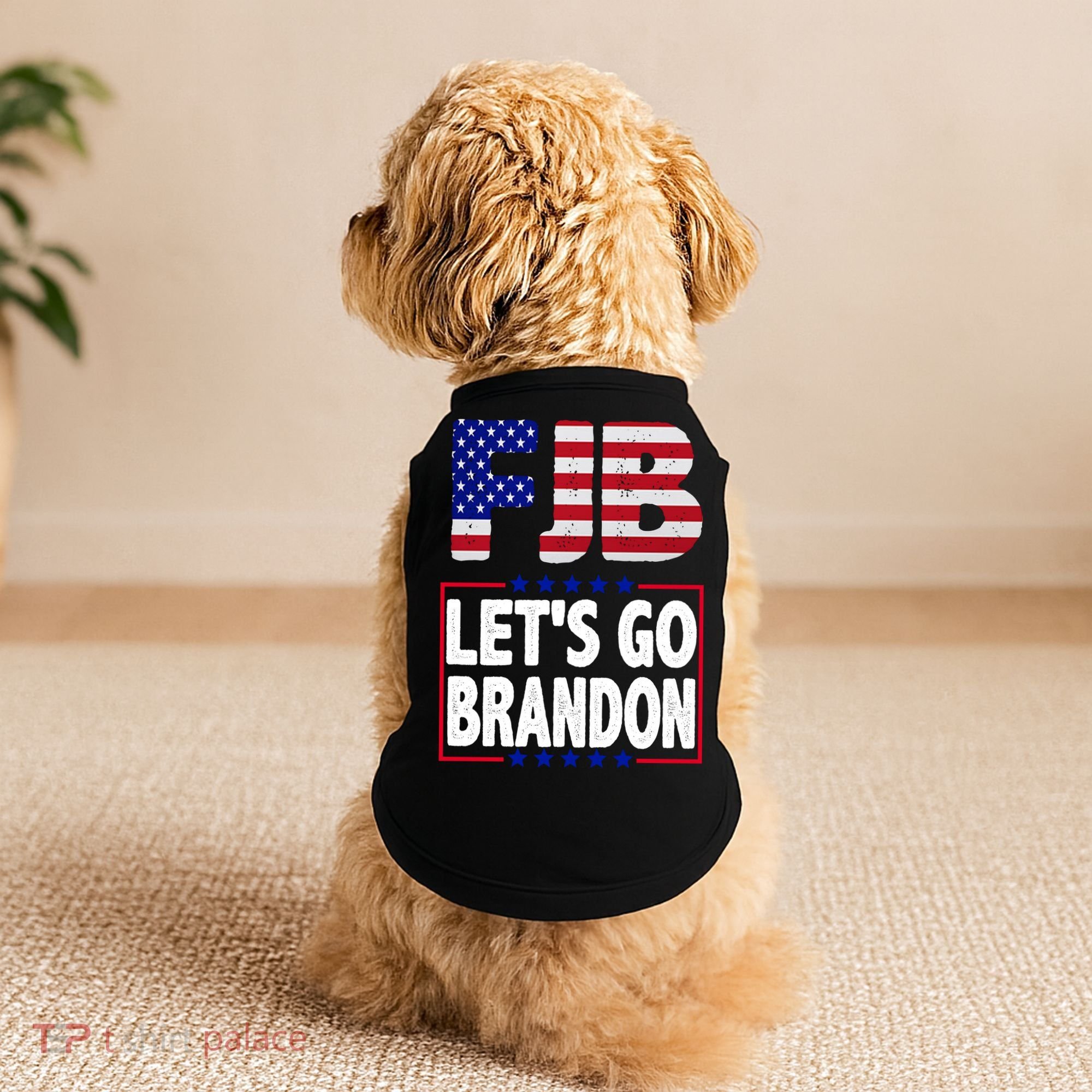 FJB F Joe Biden Lets Go Brandon Doggie Tank