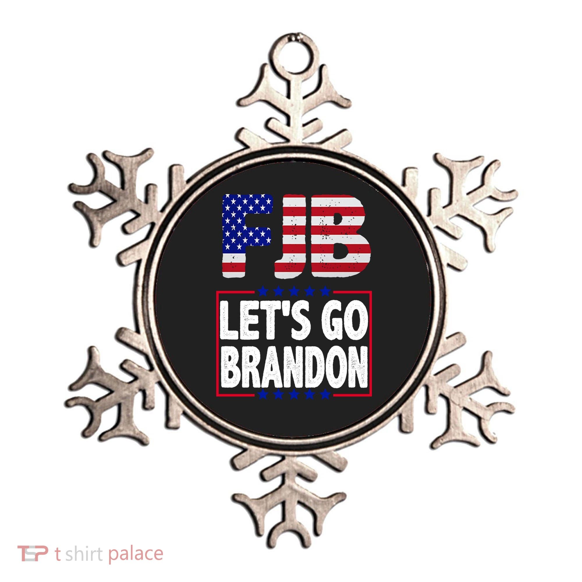 FJB F Joe Biden Lets Go Brandon Ornament